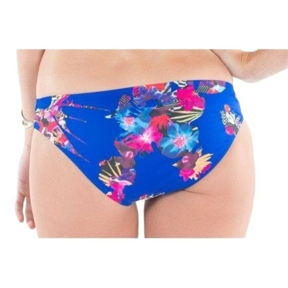 Volcom Colorful High Seas Adventure Bikini Bottom Womens Size Small - Picture 9 of 9